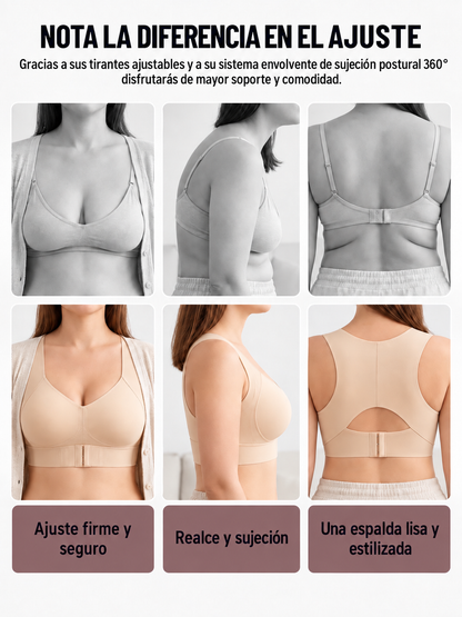 SUJETADOR POSTURAL – ESPALDA RECTA Y REALCE NATURAL