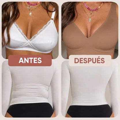 Sujetador Moldeador Invisible™ – Push-Up Natural Sin Aros