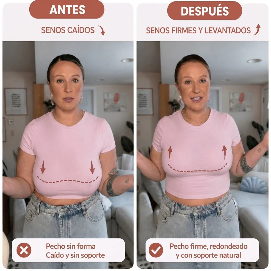 Sujetador Moldeador Invisible™ – Push-Up Natural Sin Aros