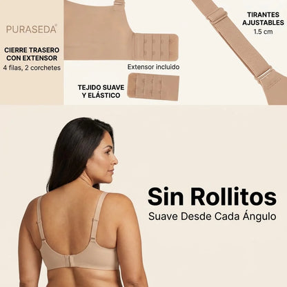 Sujetador Moldeador Invisible™ – Push-Up Natural Sin Aros